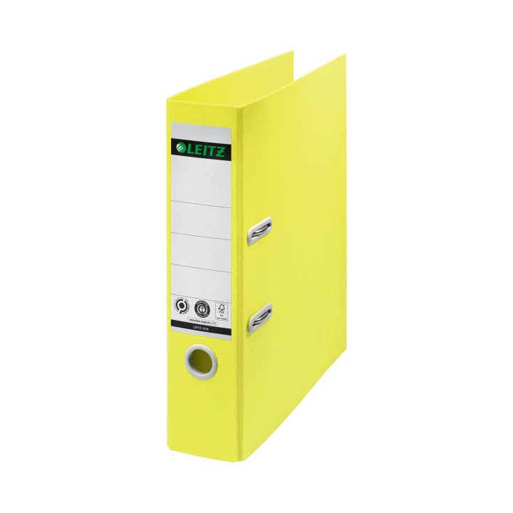 SEGREGATOR A4 LEITZ 180° RECYCLE 80 MM 10180015 ŻÓŁTY