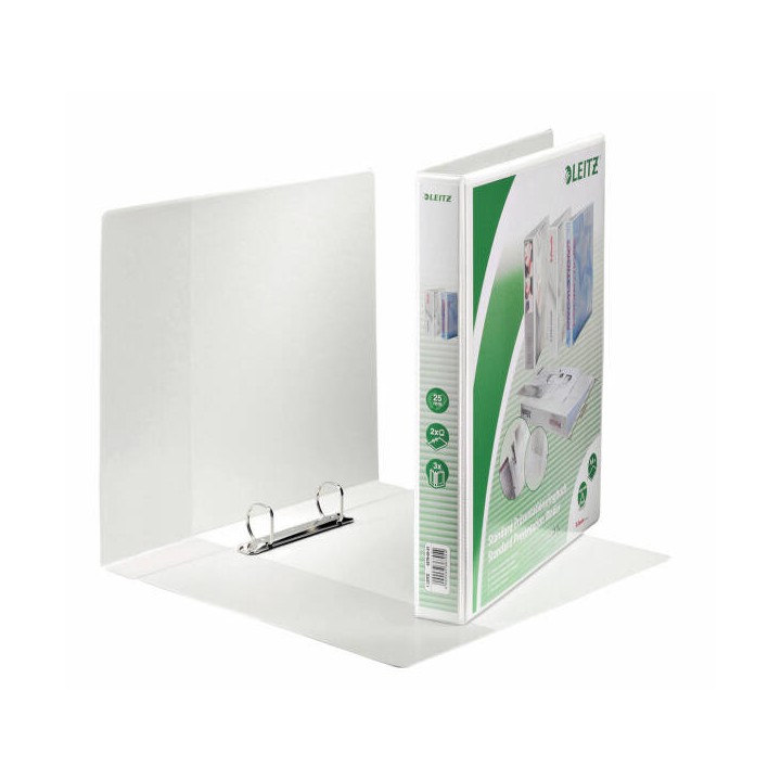 SEGREGATOR OFERTOWY A4 MAXI PP LEITZ 43 MM 42790001 BIAŁY 2-RINGOWY