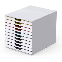ZESTAW SZUFLAD A4 DURABLE VARICOLOR MIX 763027 WIELOKOLOROWY 242X22X330