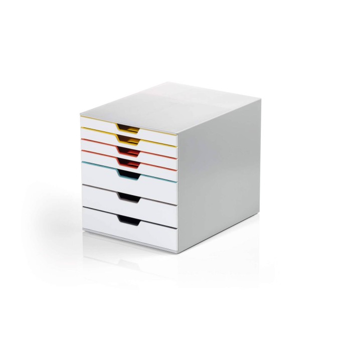 POJEMNIK A4 DURABLE VARICOLOR MIX 762727 WIELOKOLOROWY 7 SZUFLAD