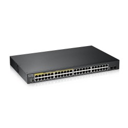 ZYXEL PRZEŁĄCZNIK ZARZĄDZALNY GS1900-48HP V2, 48-PORT GBE L2 SMART SWITCH 170W RACK GS1900-48HPV2