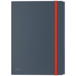 TECZKA Z GUMKĄ A4 LEITZ COSY 46190089 AKSAMITNY SZARY PP