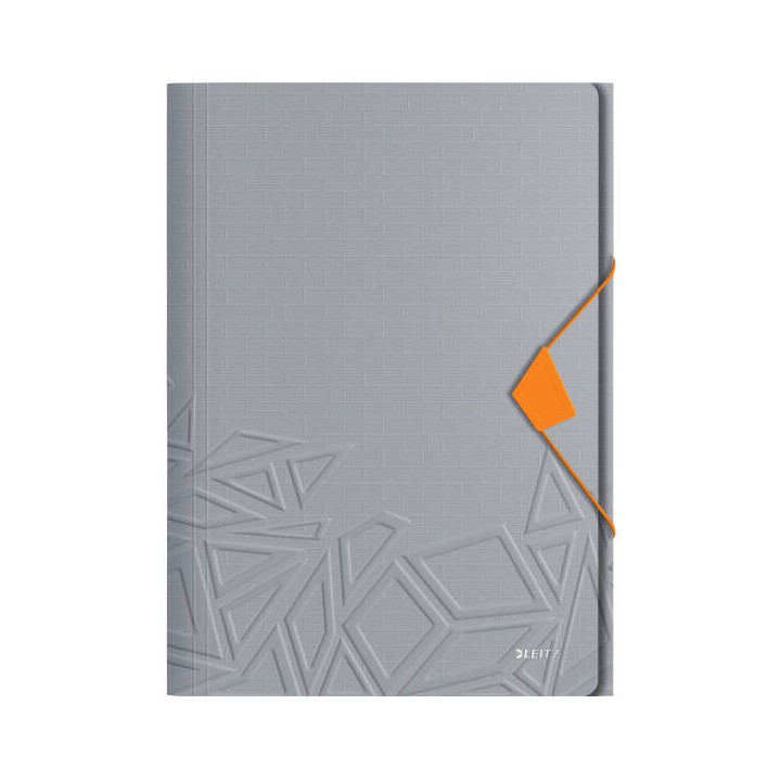 TECZKA A4 LEITZ URBAN CHIC 46490088 SZARY CIEMNY