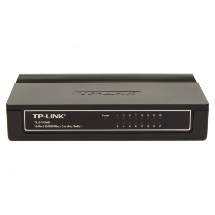 TP-LINK SF1016D SWITCH L2 16X10/100 DESKTOP