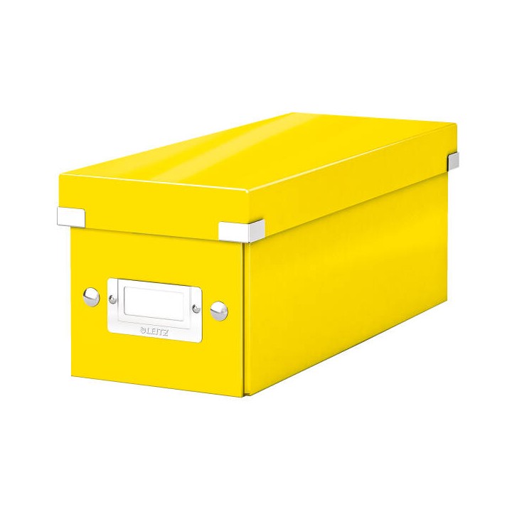 PUDEŁKO DO PRZECHOWYWANIA 143X352X136MM LEITZ CLICK & STORE WOW 60410016 ŻÓŁTY