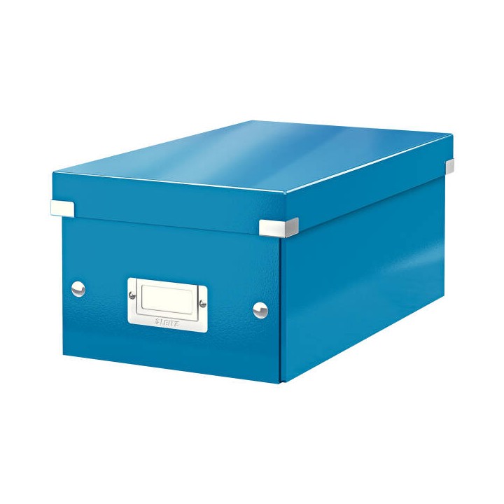 PUDEŁKO DO PRZECHOWYWANIA 206X352X147MM LEITZ CLICK & STORE WOW 60420036 NIEBIESKI