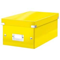 PUDEŁKO DO PRZECHOWYWANIA 206X352X147MM LEITZ CLICK & STORE WOW 60420016 ŻÓŁTY