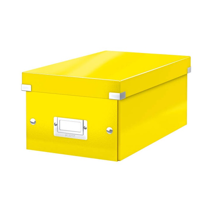 PUDEŁKO DO PRZECHOWYWANIA 206X352X147MM LEITZ CLICK & STORE WOW 60420016 ŻÓŁTY