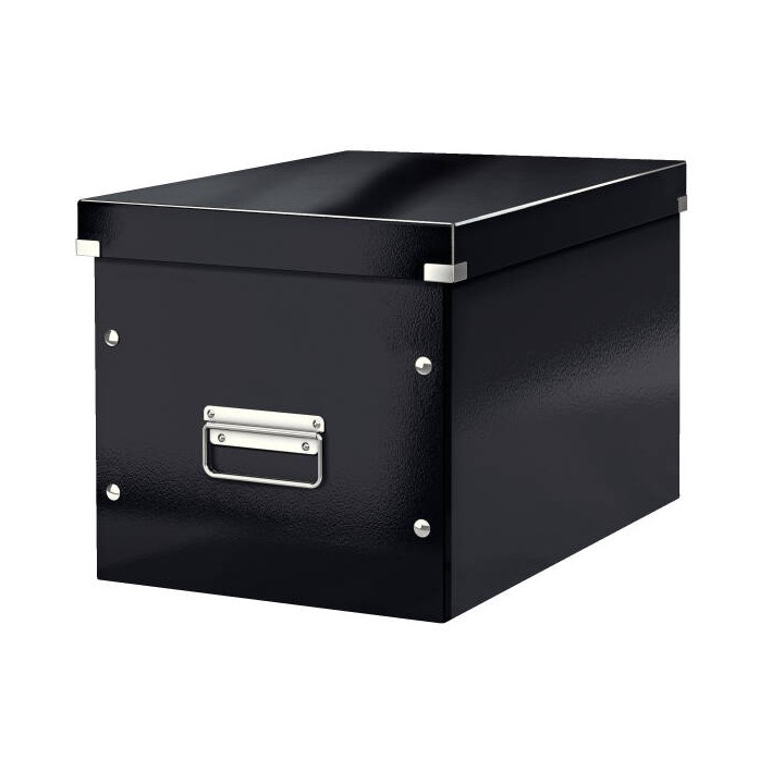 PUDŁO DO PRZECHOWYWANIA 320X360X310MM LEITZ CLICK & STORE WOW CUBE 61080095 CZARNY
