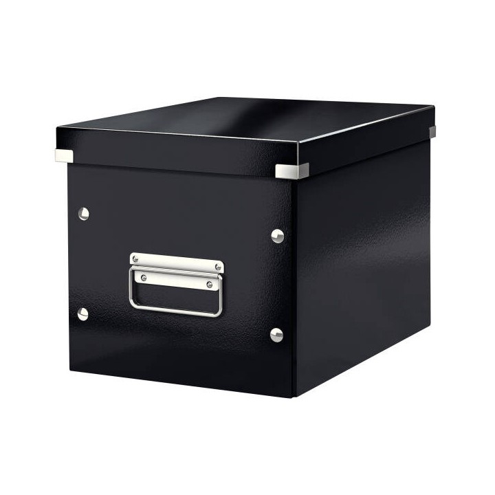 PUDŁO DO PRZECHOWYWANIA 260X260X240MM LEITZ CLICK & STORE WOW CUBE 61090095 CZARNY