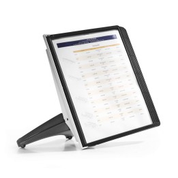 SYSTEM PREZENTACYJNY Z 5 PANELAMI A4 DURABLE SHERPA SOHO TABLE 554001 CZARNY