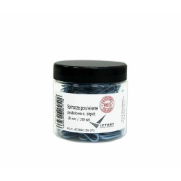 SPINACZE OKRĄGŁE 28MM VICTORY OFFICE PRODUCTS 6028SM150-073 PASTELOWE CIEMNONIEBIESKIE METALOWEPOWLEKANE W SŁOIKU MAŁYM 150SZT