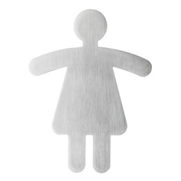 PIKTOGRAM WC DLA PAŃ SYMBOL 90X120 MM DURABLE PICTO 495023