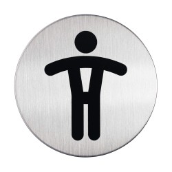 PIKTOGRAM WC DLA PANÓW 83 MM DURABLE PICTO 490523