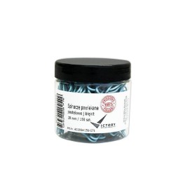 SPINACZE OKRĄGŁE 28MM VICTORY OFFICE PRODUCTS 6028SM150-071 PASTELOWE JASNONIEBIESKIE METALOWEPOWLEKANE W SŁOIKU MAŁYM 150SZT