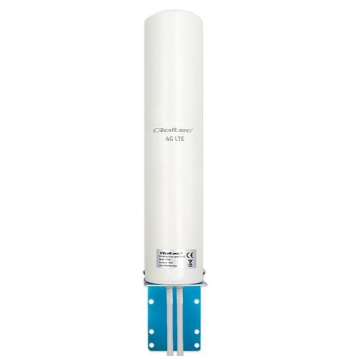 QOLTEC ANTENA 4G LTE DUAL | 12DBI | DOOKÓLNA | ZEWNĘTRZNA