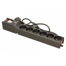 LESTAR LISTWA PRZECIWPRZEPIĘCIOWA LX 610, 1L, 1.5M, CZARNA