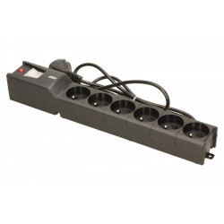 LESTAR LISTWA PRZECIWPRZEPIĘCIOWA LX 610, 1L, 1.5M, CZARNA