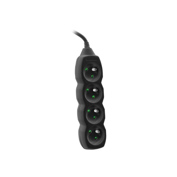 TRACER LISTWA POWERWATCH 3 M CZARNA(4 GNIAZDA)