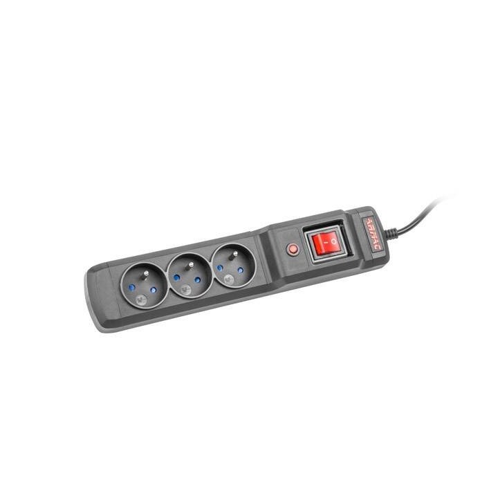ARMAC LISTWA PRZECIWPRZEPIĘCIOWA M3 1.5M CZARNA (3 GNIAZDA)