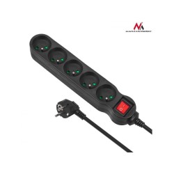 MACLEAN LISTWA ZASILAJĄCA 5G 1,4M MCE183 2300W CZARNA