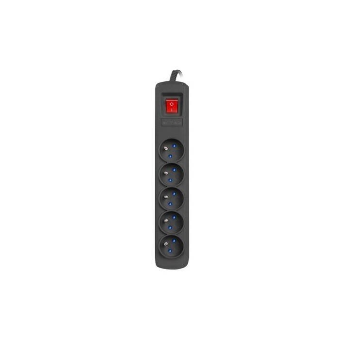 ARMAC LISTWA ZASILAJĄCA R5 1.5M 5X230V PL 10A CZARNA