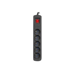 ARMAC LISTWA ZASILAJĄCA R5 3M 5X230V PL 10A CZARNA