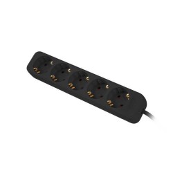 LANBERG LISTWA PRZEDŁUŻACZ 3M 5X230V C PS0-05F-0300-BK