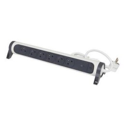 LEGRAND PRZEDŁUŻACZ OCHRONNY 6X2PZ 1,5M BIAŁO-CZARNY