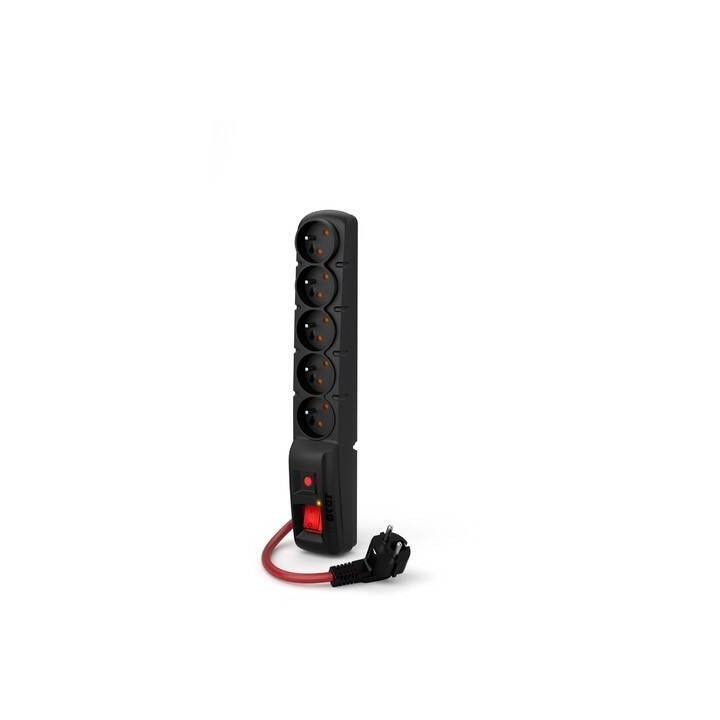 ACAR LISTWA ZASILAJĄCA F5 POWER 5M 16A (5 GNIAZD) CZARNA