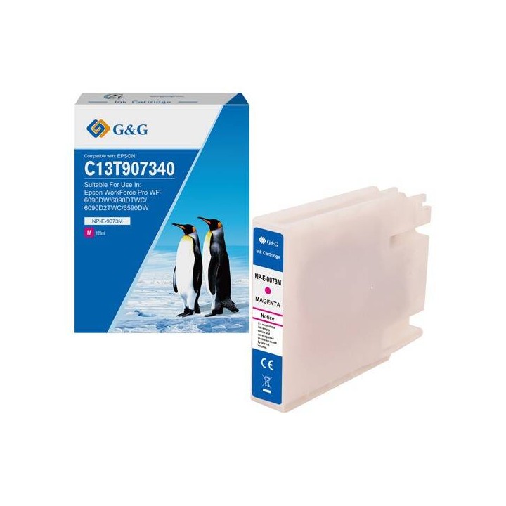 G&G KOMPATYBILNY INK / TUSZ Z C13T907340, NP-E-9073M, MAGENTA