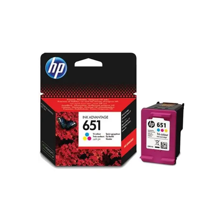 TUSZ ORYGINALNY HP651 C2P11AE CMY 300 STRON PO TERMINIE