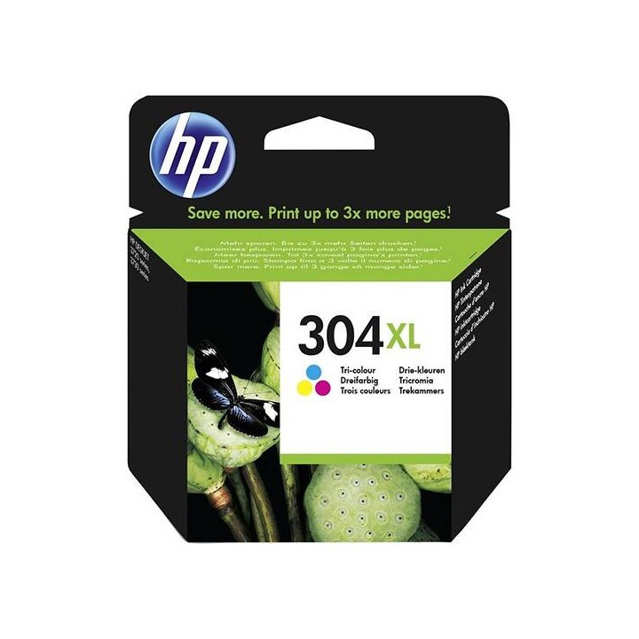 TUSZ ORYGINALNY HP304XL N9K07AE CMY 300 STRON PO TERMINIE