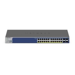 NETGEAR PRZEŁĄCZNIK SMART GS728TXP 24GE POE+ 4SFP+