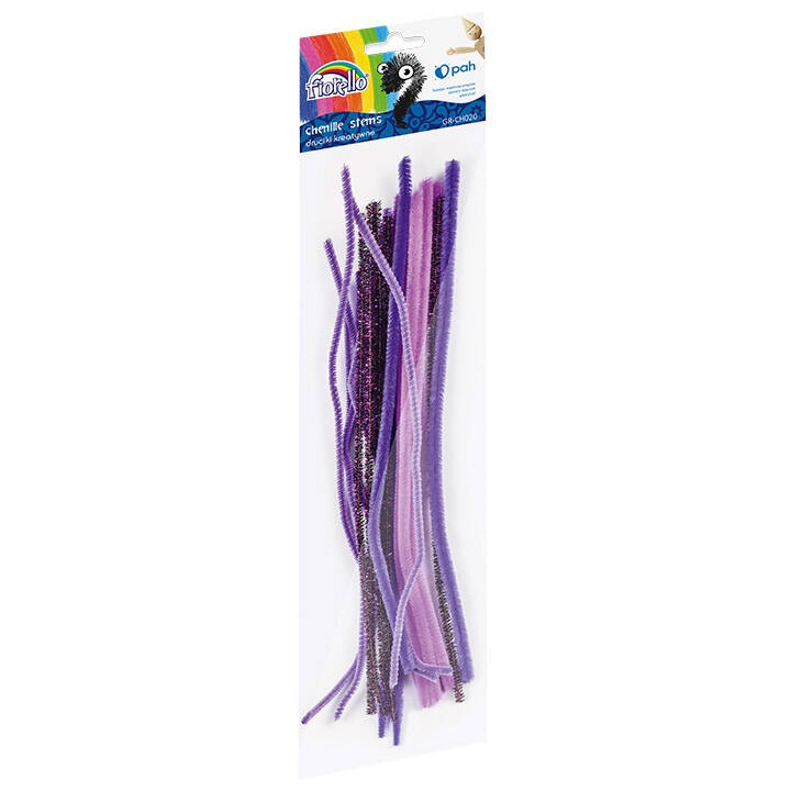 DRUCIKI KREATYWNE 30CM FIORELLO GR-CH020 170-2613 FIOLETOWE 20SZT