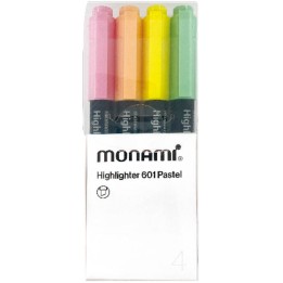 ZAKREŚLACZE 1-4MM MONAMI 160-2490 MIX*4 ŚCIĘTA 4SZT