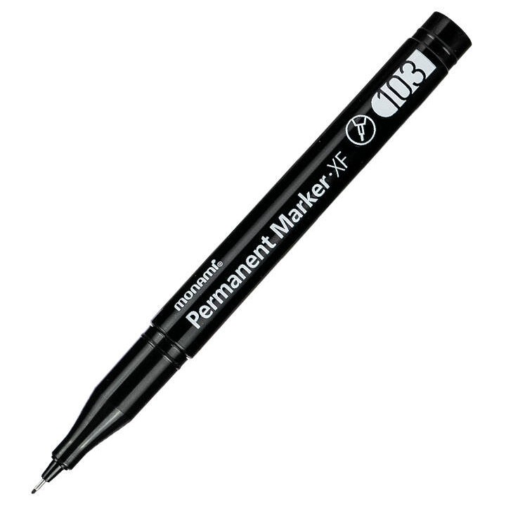 MARKER PERMANENTNY MONAMI XF-103 160-2461 CZARNY 0.5MM