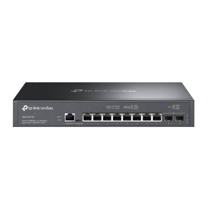 TP-LINK PRZEŁĄCZNIK SG3210X-M2 8X2.5GE 2XSFP+