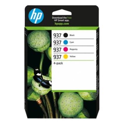 HP ORYGINALNY INK / TUSZ 6C400NE, HP 937, CMYK, 800/1450S