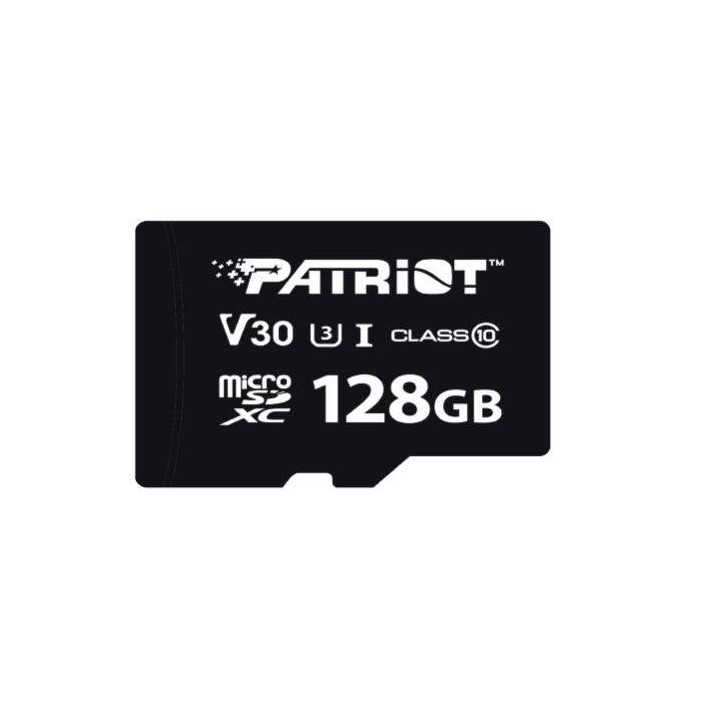PATRIOT KARTA MICROSDXC 128GB VX V30 CLASS 10 UHS-I U3
