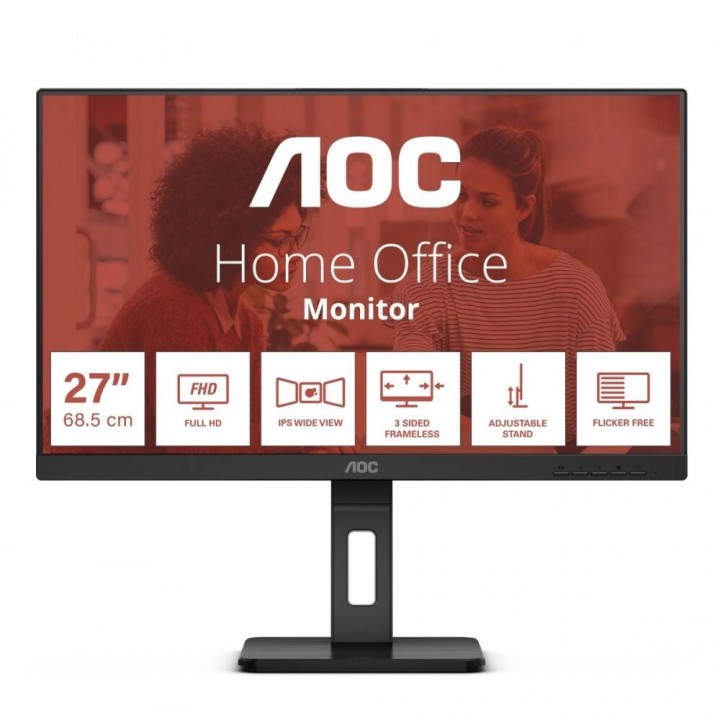 AOC MONITOR 24E3QAF 23.8 CALI IPS HDMI DP PIVOT GŁOŚNIKI