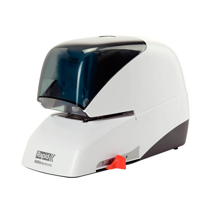 ZSZYWACZ ELEKTRYCZNY RAPID SUPREME 5050E BIAŁY, CZARNY 50 KARTEK