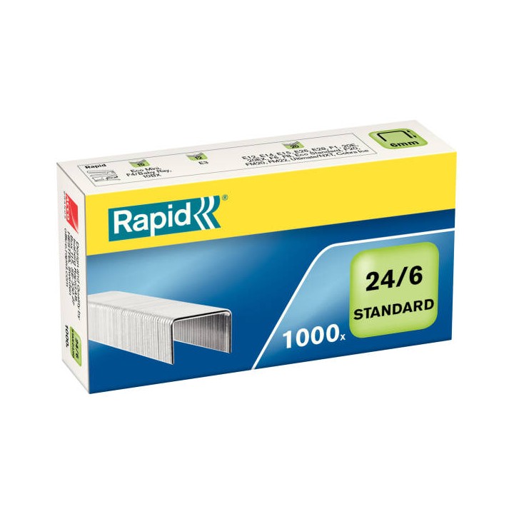 ZSZYWKI RAPID STANDARD 24/6 1000 SZT