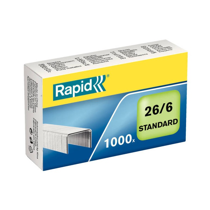 ZSZYWKI RAPID STANDARD 26/6 1000 SZT