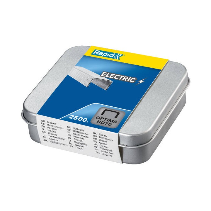 ZSZYWKI RAPID OPTIMA HD70 SREBRNY 2500 SZT