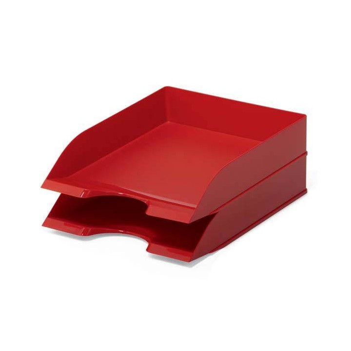 SZUFLADA A4 DO C4 DURABLE BASIC 1701672080 CZERWONA 253X63X337MM