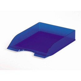 SZUFLADA A4 DO C4 DURABLE BASIC 1701673540 PRZEZROCZYSTA NIEBIESKA 253X63X337MM