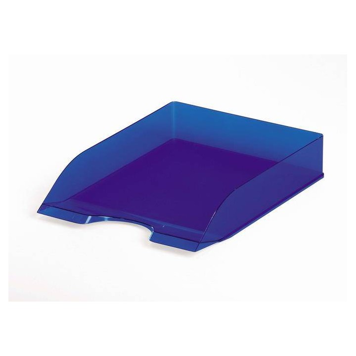 SZUFLADA A4 DO C4 DURABLE BASIC 1701673540 PRZEZROCZYSTA NIEBIESKA 253X63X337MM