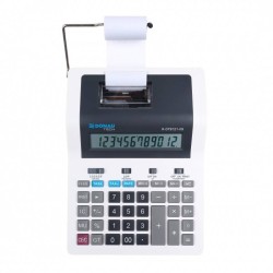 KALKULATOR DRUKUJĄCY 267X202X77MM DONAU TECH BIAŁY SIECIOWE