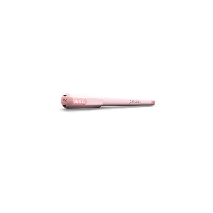 DŁUGOPIS ŻELOWY LINC PENTONIC FROST 863RED CZERWONY 0.6 PASTELOWA OBUDOWA
